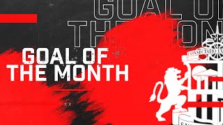 Goal Of The Month | March