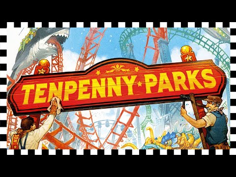 이뻐서 계속 보게 되는 테마파트 [텐페니 파크] 룰설명과 플레이쓰루