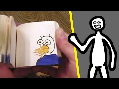 Reacting to my 18 year old FLIPBOOK tutorial