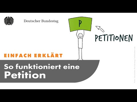Einfach erklärt: Die Petition