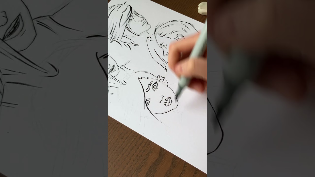 Vi from Arcane 😮 #arcaneart #arcanefanart #viarcane #sketching #markerart