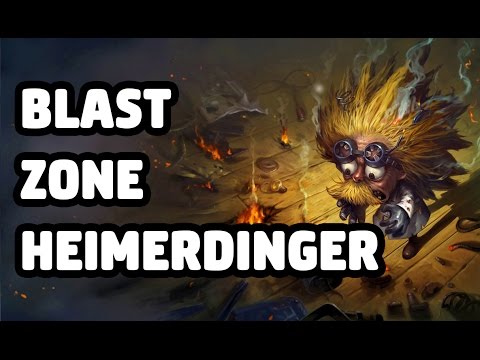 BLAST ZONE HEIMERDINGER SKIN SPOTLIGHT - LEAGUE OF LEGENDS