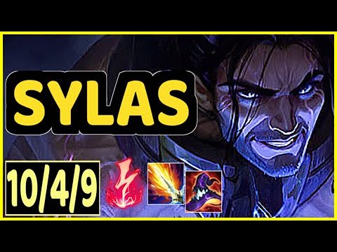 SYLAS VS FIDDLESTICKS - 10/4/9 KDA JUNGLE GAMEPLAY