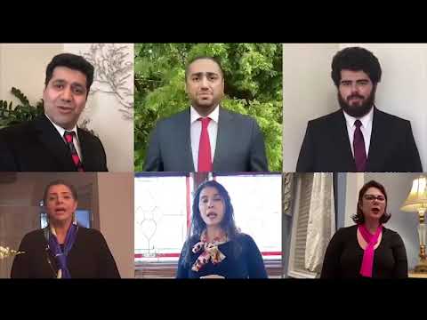 hame chim yar اجرای کرال 4 صدایی همه چیم یار در دوران قرنطینه