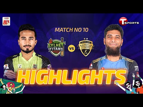 HIGHLIGHTS | Sylhet Titans vs Rangpur Riders, 10th Match | BPL 2026 | T Sports