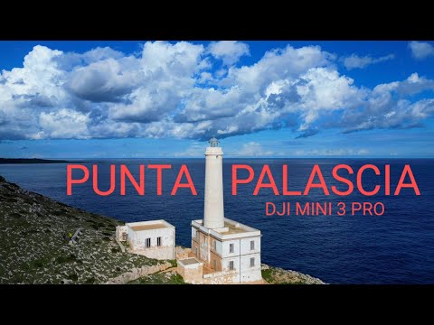 Punta Palascia - Eastermost Spot - Lighthouse - Otranto, Puglia, Italy - DJI Mini 3 Pro Cinematic