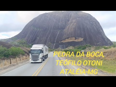 PEDRA DA BOCA BR 418 TEÓFILO OTONI, ATALÉIA, CARLOS CHAGAS MINAS GERAIS, EP 1603,  23/11/2025.