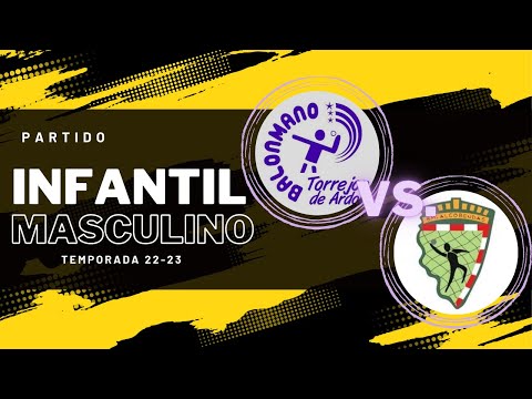 PARTIDO INFANTIL MASCULINO. TORREJÓN  vs ALCOBENDAS. TEMPORADA 22/23 - 26/11/2022