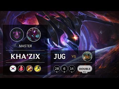 Kha'Zix Jungle vs Olaf - KR Master Patch 9.9