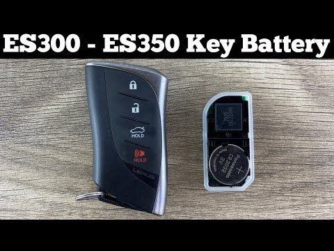 How To Change A Lexus LS350  Remote Key Fob Battery 2019 - 2020 Remove Replace Replacement