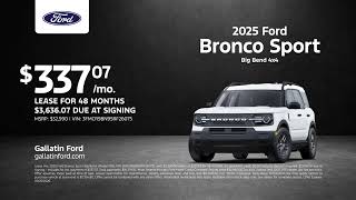 Ford Bronco Sport 10/30/2025 6367563