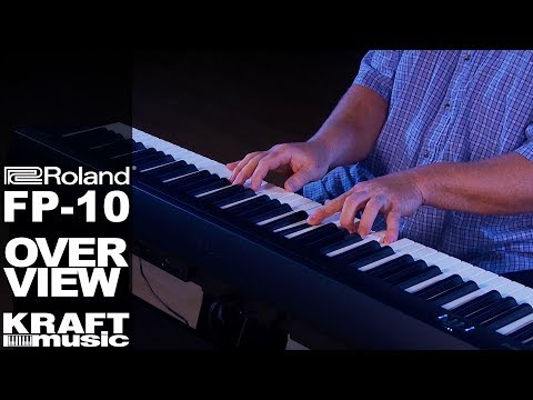 Roland FP-10 Digitalpiano – Übersicht