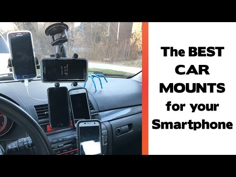 The best place to mount your smartphone in r car review