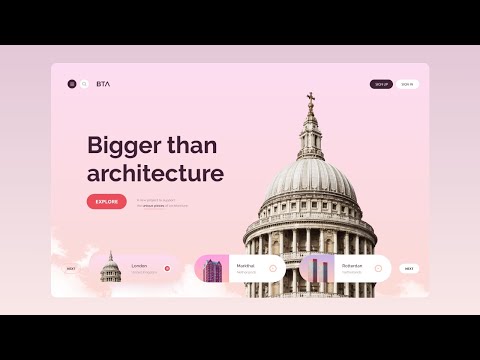 Adobe XD Web Design | Website UI Design Tutorial