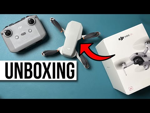 DJI Mini 4K Unboxing – Drone under €300: What's in the cheapest kit? (German)