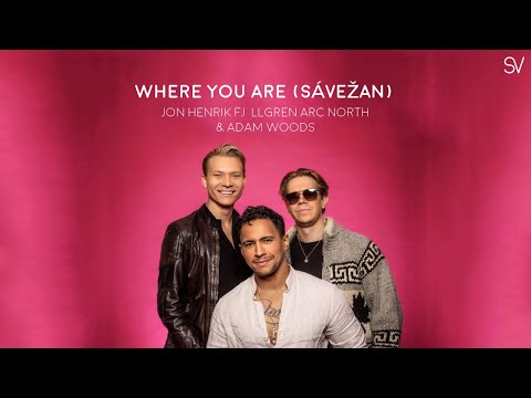 Jon Henrik Fjällgren, Arc North and Adam Woods - Where You Are (Sávežan) (Lyrics Video)