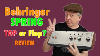 Video thumbnail for Behringer Spring Reverb REVIEW by Wine&Synths