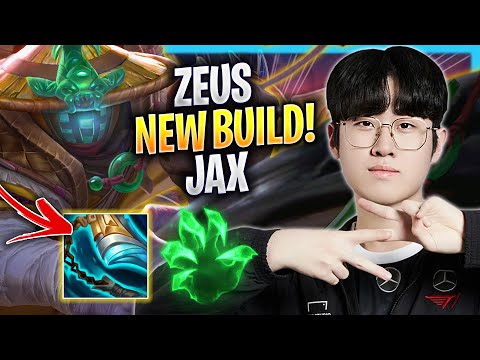 ZEUS TRIES NEW JAX BUILD! - T1 Zeus Plays Jax TOP vs Kennen! | Season 2023