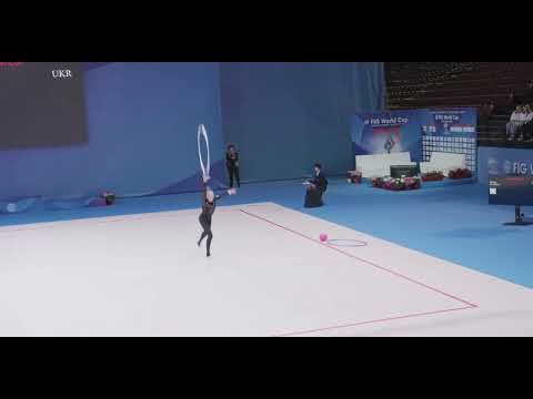 Polina Karika Hoop Qual 32,000 - World Cup Athens 2023