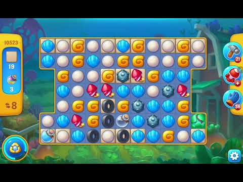 Fishdom Easy Level 10523  (No Boosters)