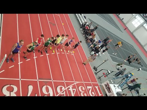 indoor track and field Ripon winter state series 3000 boys mts  2023