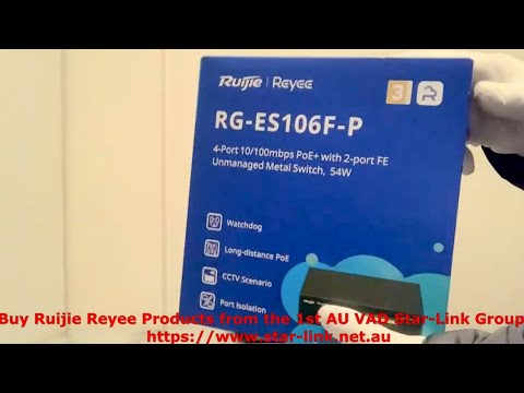 RG-ES106F-P Open Box Video