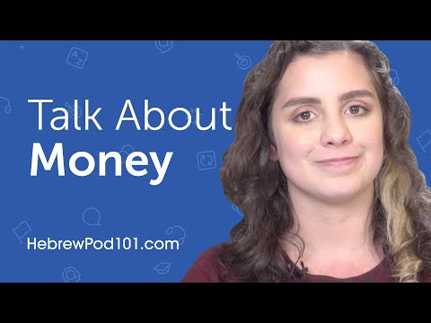 How to Talk about Money in Hebrew?