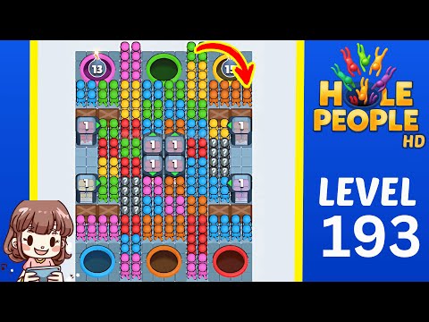 Hole People Level 193 Solution Walkthrough - YouTube