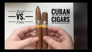 Real vs. Fake Cuban Cigars!