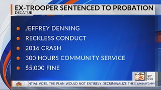 Ex-Trooper sentenced to probation for reckless conduct