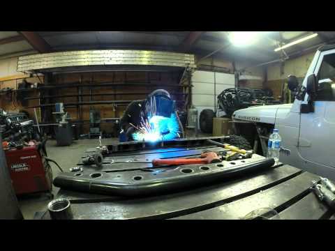 SniperFab- Trailing Arm Build (Time Lapse)