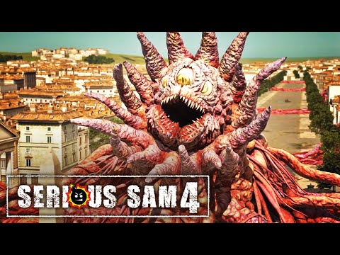 Serious Sam 4 - Official 4K Popemobile Gameplay Trailer