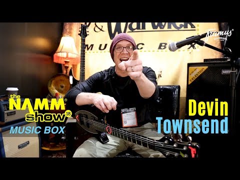 Devin Townsend Framus Stormbender NAMM 2018