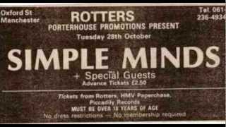 Simple Minds This Fear of Gods Live 1980