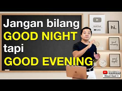 Cara BENAR memberi SALAM/MENYAPA dalam Bahasa Inggris - Pelajaran Tambahan dari Pemula 1