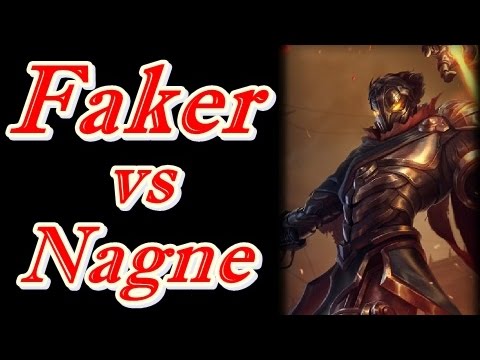 LOL Pro - Faker vs Nagne {Viktor vs Kassadin} - Korea SoloQ
