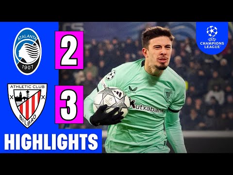Atalanta vs Athletic Club Bilbao 2-3 Resumen | Robert Navarro Goal | UCL Highlights | Gorka Guruzeta