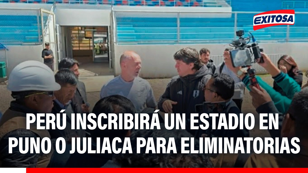 🔴🔵 FPF inscribirá un estadio en Puno o Juliaca para Eliminatorias, señala Mano Menezes