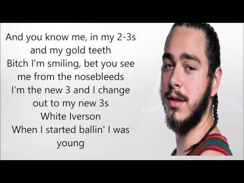 download lagu mp3 mp4 Post Malone White Iverson Lirik, download lagu Post Malone White Iverson Lirik gratis, unduh video klip Post Malone White Iverson Lirik