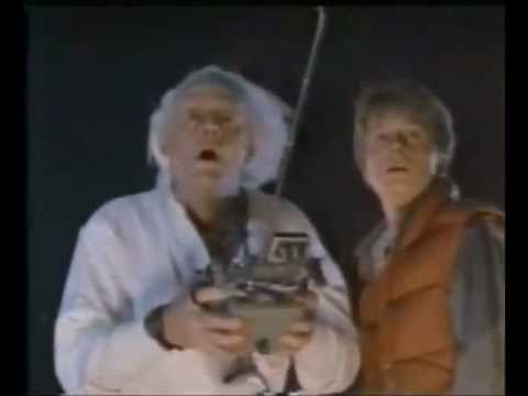 Back to the Future Delorean Screen Test footage