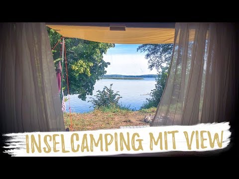Nature camping in the middle of a lake | Poland surprised us!