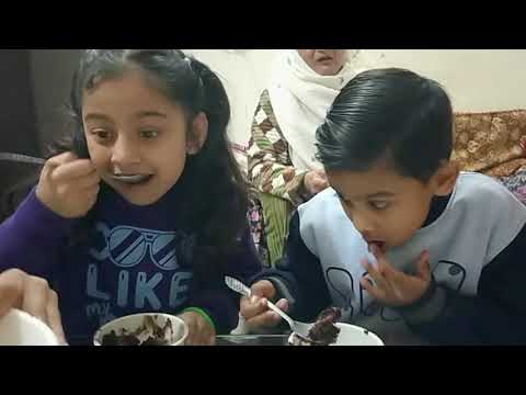 I Tried the CRAZY Cake Eating Challenge with My Kids