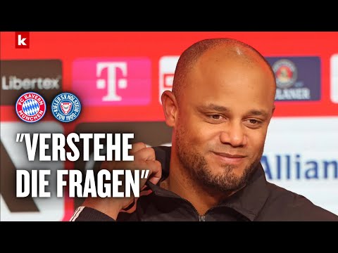 Kompany über wilde Nachspielzeit gegen Kiel I FC Bayern - Holstein Kiel 4:3
