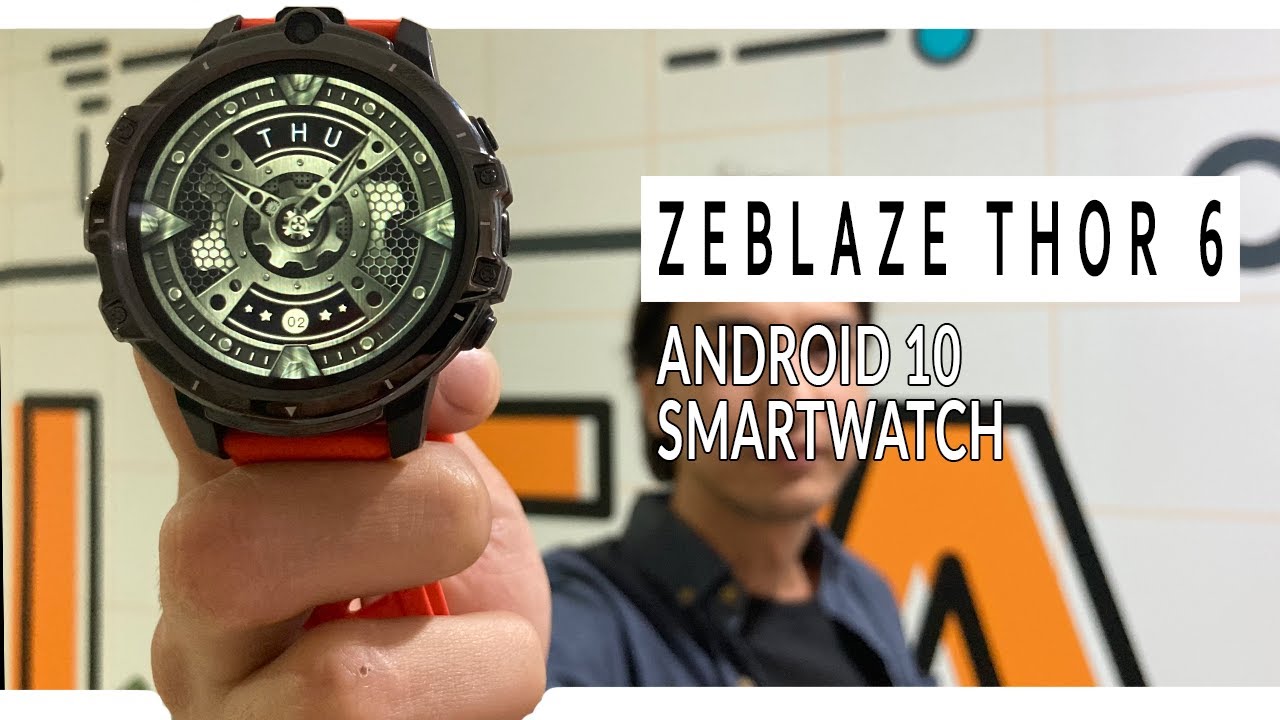 Умные часы Zeblaze Thor 6, черный