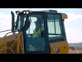 Cab Interior on the Next Generation Cat® D1, D2 and D3 Small Dozers
