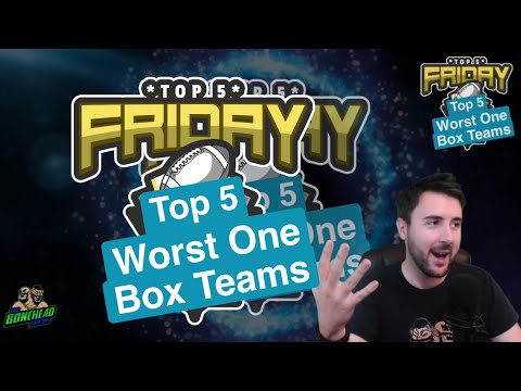 Top 5 Worst One-Box Blood Bowl Teams - Top 5 Friday (Bonehead Podcast)
