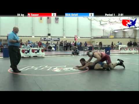 Pj Tasser vs. Nick Vetell at 2013 ASICS University Nationals - FS