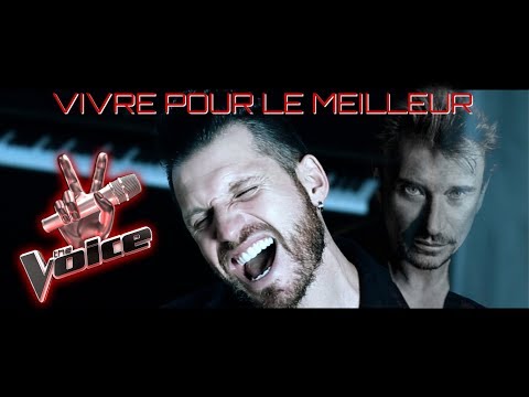 VIVRE POUR LE MEILLEUR - ERIC JETNER - The Voice 7 (JOHNNY HALLYDAY COVER)