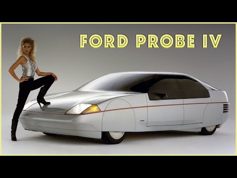 Aerodynamic Marvel: Discover the Iconic 1982 Ford Probe IV Concept