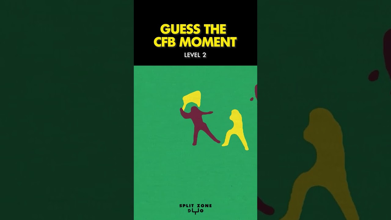 guess this college football moment. what level did you get it on?